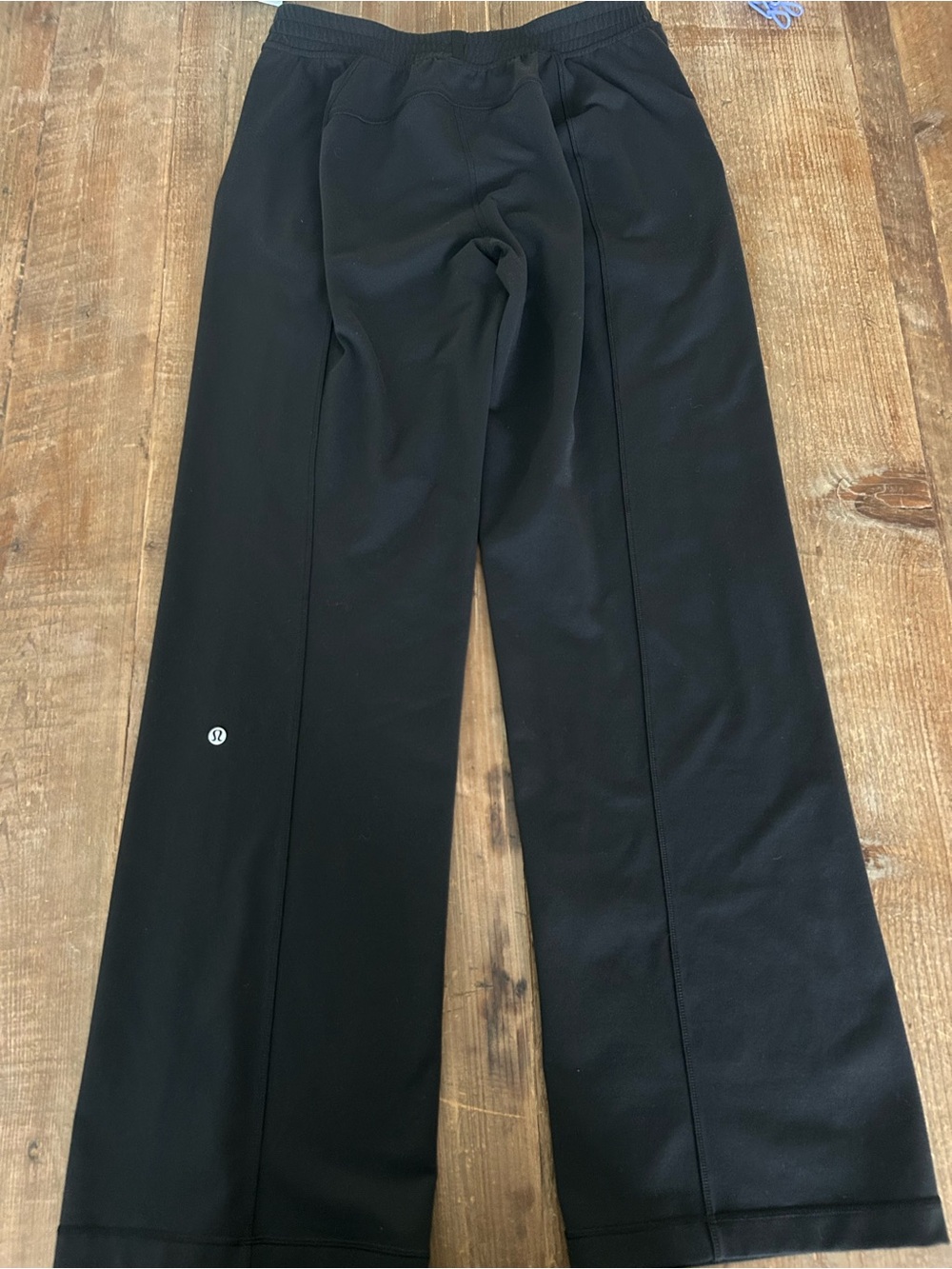 Lululemon Women’s Black Performance Pants‎ Mid Weight Straight Leg Pants M - Picture 6 of 10